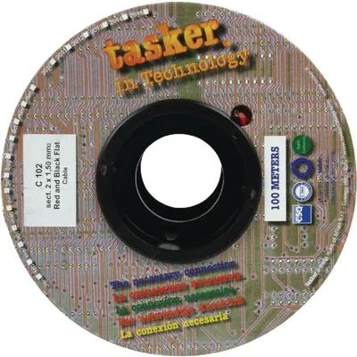 Produktbild von Lautsprecherkabel auf Rolle 2x 1.50 mm² 100 m Schwarz/Rot