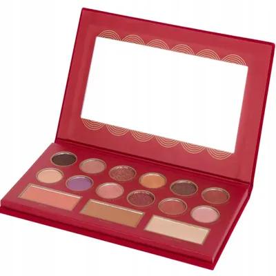 Produktbild von Make-up-Palette MAX&MORE – Lidschatten, Puder, Spiegel, 15 Teile