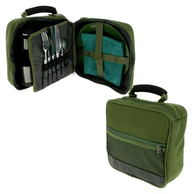 Produktbild von XXL Besteckset für Outdoor, Angeln, Freizeit und Camping
