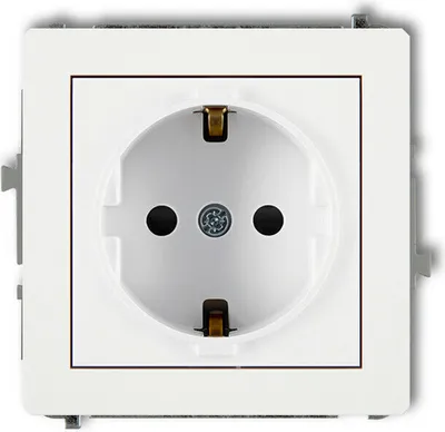 Produktbild von KARLIK ELEKTROTECHNIK | DECO SERIE | WEISS | Steckdosen Schalter Rahmen