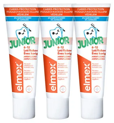 Image de Junior Trio Dentifrice 3 Ks Detska Zubni Noodles