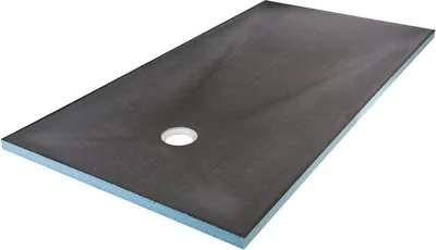 Produktbild von Duschrückwand zum Verfliesen - Fundo Primo - seitlicher Ablauf 1800900 - Wedi
