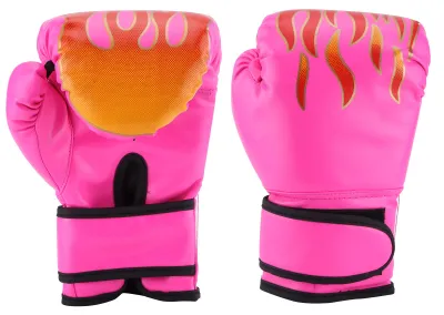 Immagine prodotto di 1 paio di guantoni da boxe per bambini e bambine, sacco da boxe, allenamento, Muay Thai, sparring