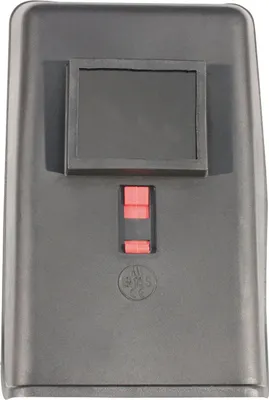 Image de Elmag 55350 Écran de soudage manuel Pvc avec verres 90 X 110 Mm