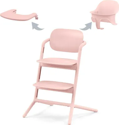 Obrázok produktu pre Cybex Lemo 3 v 1 vysoká stolička Pearl Pink
