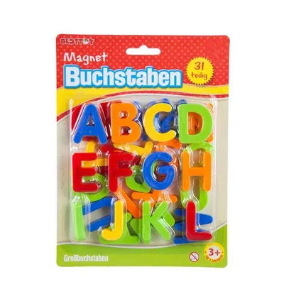 Produktbild von Besttoy - Magnetbuchstaben groß - 31-teilig