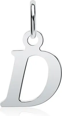 Produktbild von Unique Buchstabenanhänger "D" 925er Sterlingsilber Anhänger SP0895