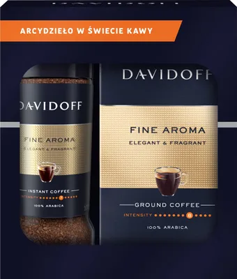Zdjęcie produktu dla Kawa rozpuszczalna Davidoff Fine Aroma 250g+100g