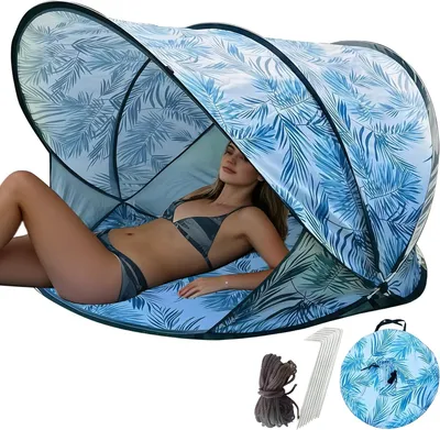 Image de Tente de plage, automatique, portable, idéale pour la plage
