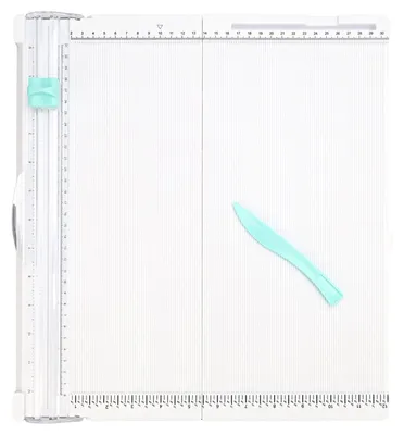 2-in-1 Papierschneider mit Falzbrett, A4, 31 cm Schnittbreite