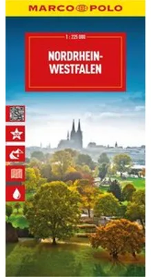 Produktbild von MARCO POLO Reisekarte Deutschland 05 Nordrhein-Westfalen 1:225.000