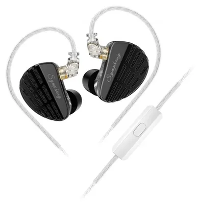 Productafbeelding van KZ Symphony hoofdtelefoon met microfoon (zwart)