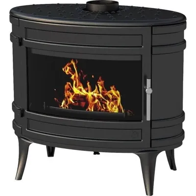 Image de Castor Wood Poêle Invicta Mandor - Puissance optimale : 12 kW - max : 18 kW - Protocoles 33 cm Max -  France - Ecodesgn