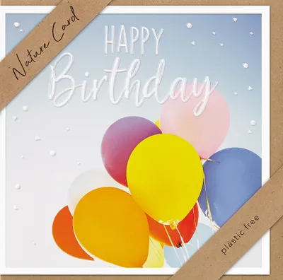 Produktbild von Geburtstag – Nature Cards – unverpackt - Glückwunschkarte im