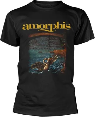 Produktbild von Amorphis T-Shirt Herren Borderland schwarz Band-Merch, Bands 100% Baumwolle M
