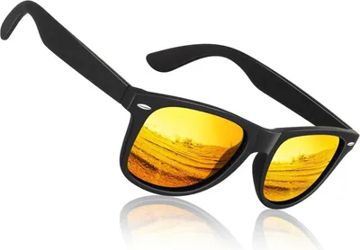 Immagine prodotto di Sunier 2025 Occhiali da sole ad alta protezione Uomo Polarizzati Retro Vintage UV400 Gradiente Cat 3