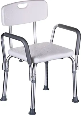 Obrázek produktu pro Sprchová židle s opěradlem a područkami