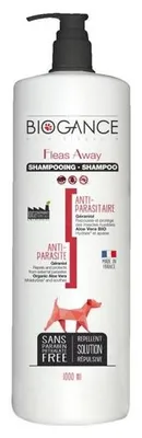 Immagine prodotto di Biogance Shampoo Antipulci per Cani – Antiparassitario 1 l