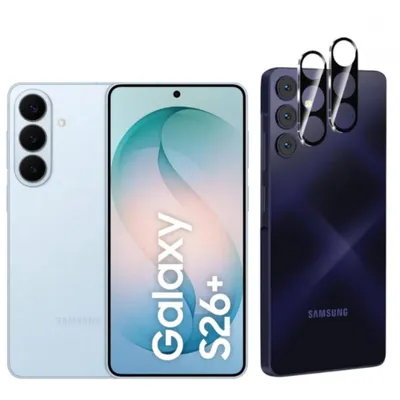 Produktbild von CLM-Tech 2X Kameraschutz kompatibel mit Samsung Galaxy S26 Plus / S26+ Kameraglas Panzerfolie 9H Glas Schutz Glas Linse Folie kristallklar 2X Stück