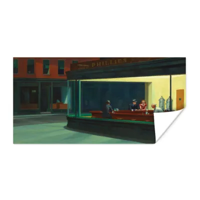 Obrázok produktu pre MuchoWow® Plagát - Nighthawks - Edward Hopper - 120x60