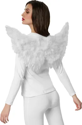 Produktbild von Flauschige Engelsflügel 77 x 37 cm - weiß
