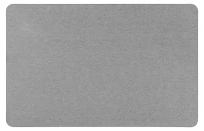 Produktbild von WENKO Badematte Grau Wasser Absorbierend Pflegeleicht Dicht Unterseite Polyester