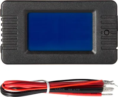 Produktbild von PZEM-013 Digitaler DC Batterietester 0-200V 10A – Multifunktions Amperemeter, Voltmeter, Leistungsmesser und Widerstandsmesser