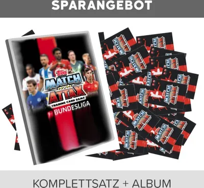 Immagine prodotto di Topps Match Attax 2019/20 - Set completo + scrapbook - Tedesco