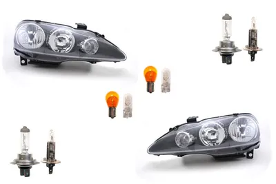 Immagine prodotto di Johns, fari alogeni adatti per Alfa Romeo 147 937 04-10 set di lampadine Li Re 60695448 0000050506964 0000060695448 50506964 50508164 5051786