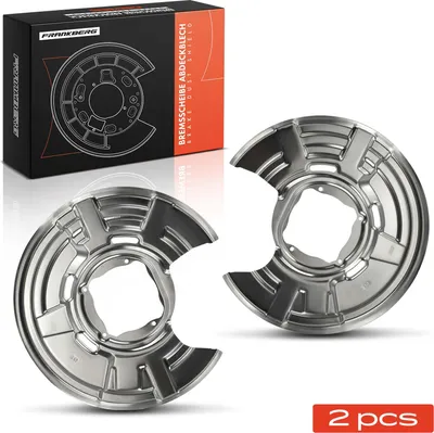 Produktbild von Frankberg 2x Ankerblech Bremsscheibe Hinterachse Beidseitig für BMW F10 518d F11 518d F12 640d F13 650i