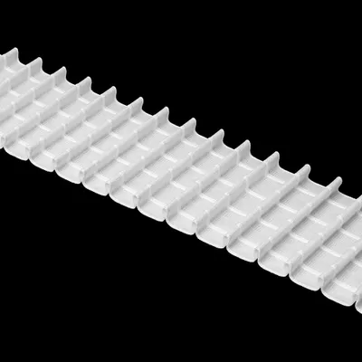 Produktbild von Gardinenband 10m Bleistiftfalte Weiß-100mm 1:2.0 Kräuselband Faltenband