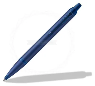 Image de Parker 2172966 PARKER Kugelschreiber IM Monochrome Blue PVD          M Blau