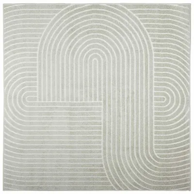 Obrázok produktu pre Protisklzová podlahová rohož, vhodná na vnútorné aj vonkajšie použitie, rozmer 120 x 120 cm