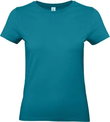 Obrázek produktu pro Dámské tričko s krátkým rukávem - B&C #E190/W - diva blue - velikost L