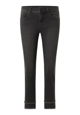 Immagine prodotto di ANGELS, jeans da donna modello Ornella, taglio slim fit 7/8, colore grigio, taglia 36