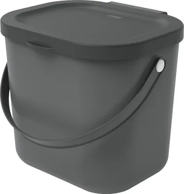 Produktbild von ROTHO Kompostér Albula 6l 23,5x20x20,8cm antracitový