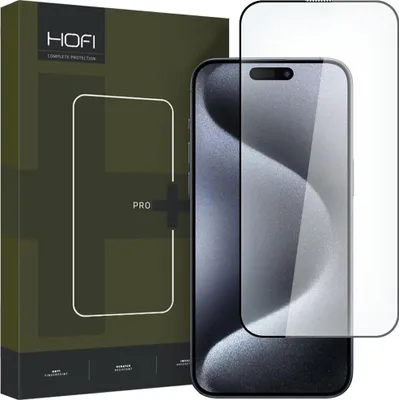 Immagine prodotto di Hofi Glass Pro+ Iphone 15 Pro Vetro temperato nero