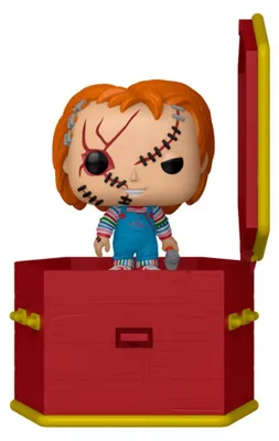 Produktbild von Chucky Pocket POP! Schlüsselanhängerfigur - Horror-Sammelspielzeug