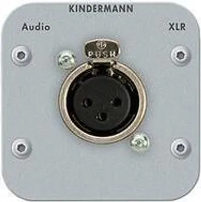 Produktbild von Kindermann 7441000412, 5,400 cm, 5,400 cm, XLR