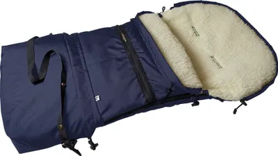Produktbild von Bergsteiger Fußsack, Kinderwagen Winterfußsack 5-in-1, Gurtschlitze, für Babyschale, Babywanne, Sportwagen,  100, Bergsteiger Kinderwagen-Zubehör