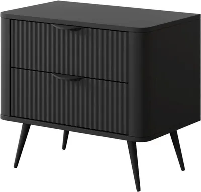 Produktbild von Nachttisch Lante 2S schwarz