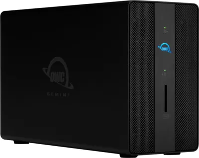 Produktbild von Gemini Thunderbolt Dock and Dual-Bay RAID Speichergehäuse (schwarz)