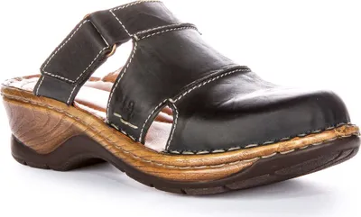 Produktbild von Josef Seibel Catalonia 84 Capri Mule Slip On Sandale Damen Ledersandalen in Marine – undefined / Marine