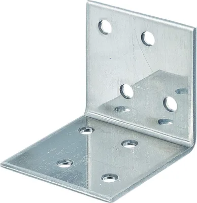 Immagine prodotto di Alberts 851798 Connettore angolare, acciaio inox, 40 x 40 x 40 x 40 mm, set da 25