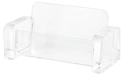Image de Porte-cartes de visite Cristallic Acrylique transparent