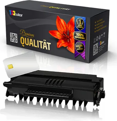 A toner cartridge and its packaging are displayed on a white background.