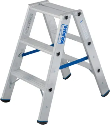 Produktbild von Krause Stufen-Doppelleiter Alu1247152x3 Stufen