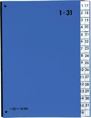 Immagine prodotto di PAGNA Pultordner Color 32 Fächer 1-31 blau