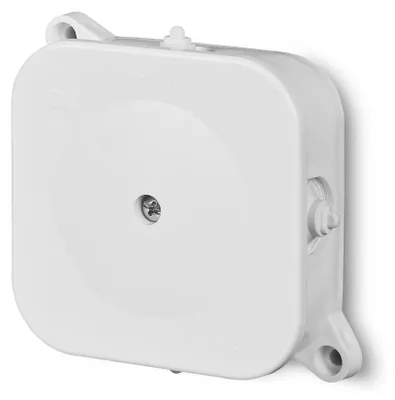 Zdjęcie produktu dla Hermetyczna skrzynka powierzchniowa 86x86x35 BIAŁA