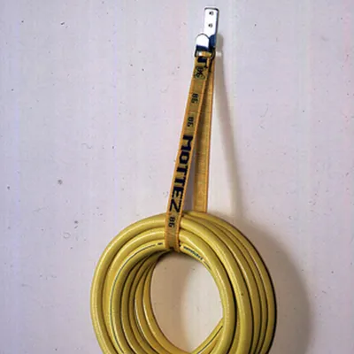 Imagen del producto de Soportes para mangueras Mottez, 2 unidades - Amarillos - Ajustables